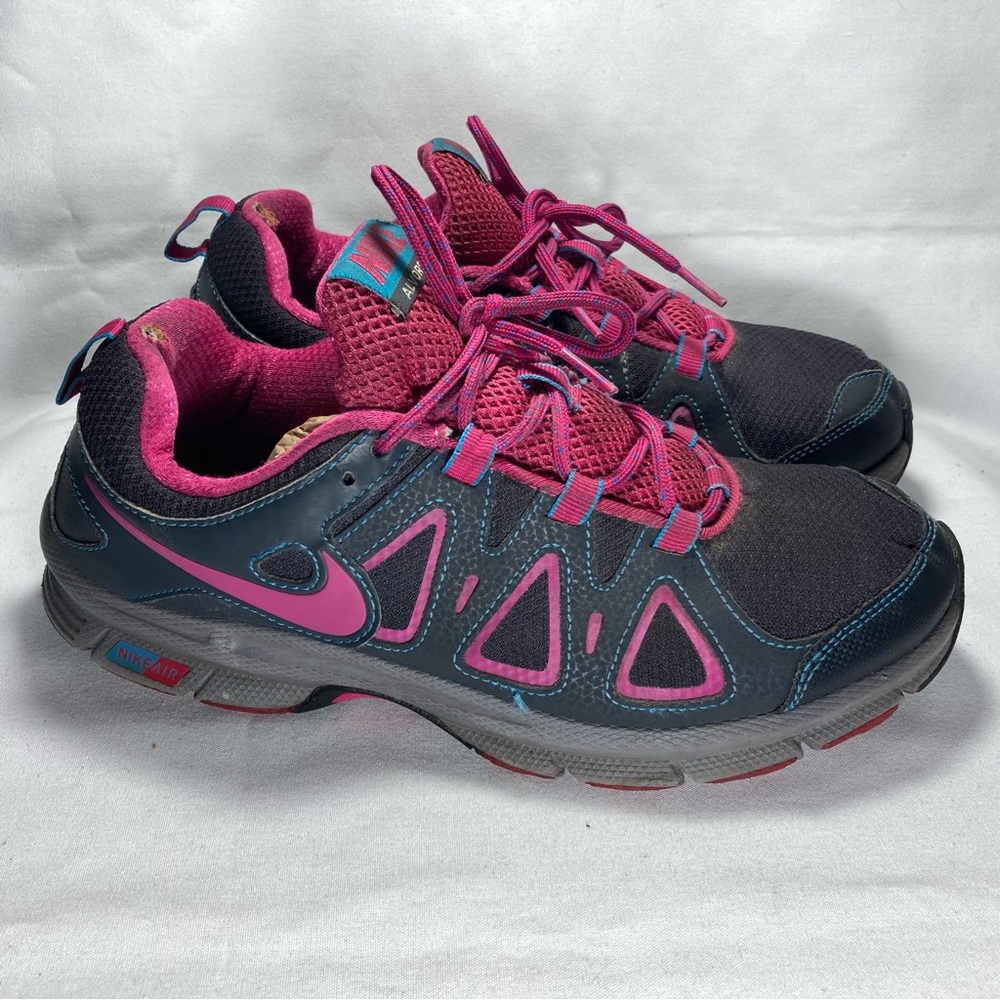 Nike Air Alvord 10 Trail Women's Running Shoes Gray/Pink 512039-005 Size 10 - Picture 1 of 11